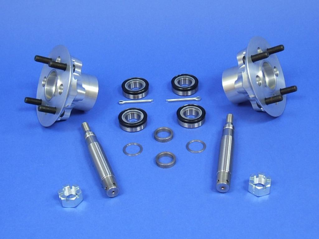 Adaptateurs de Moyeu Hexagonaux Diamètre 1/2 Po 3 Tailles Roue en Alliage d'Aluminium Pièce de Mise à Niveau pour SCX10 90046 90047 RR10 RC Crawler